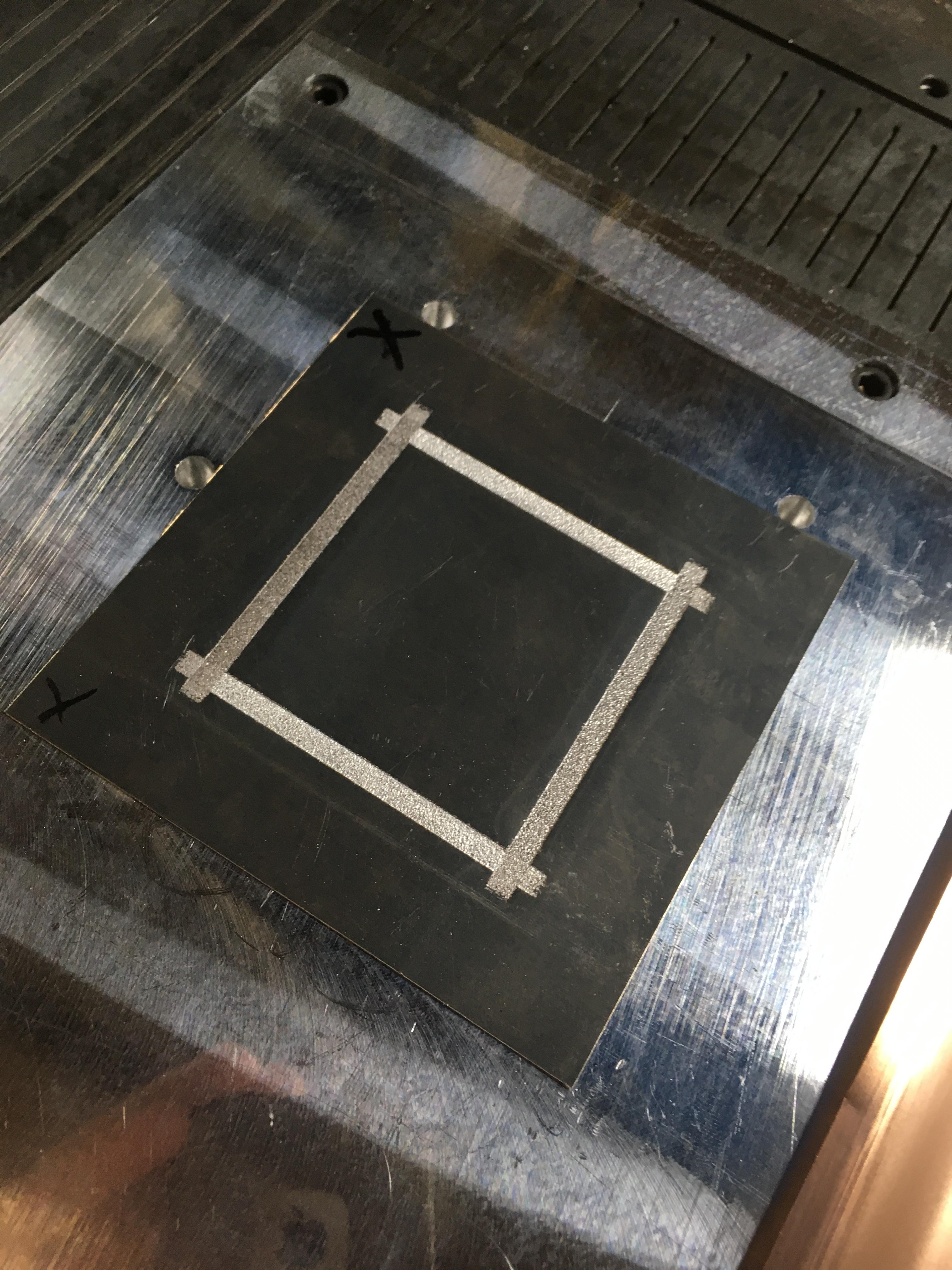Four seam welds creating a hermetic seal on an aluminum foil pocket Four seam welds creating a hermetic seal on an aluminum foil pocket